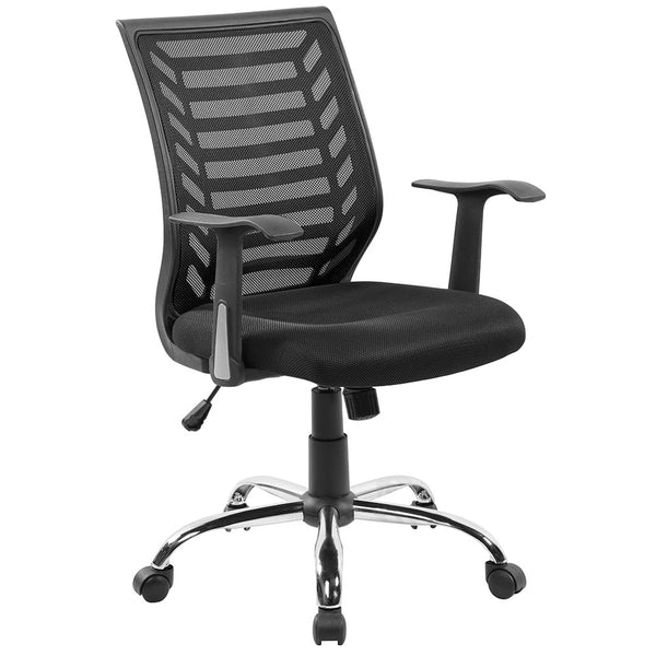 acquista Fauteuil de bureau opératif en tissu et maille Tosini Miami noir