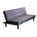 Divano Letto Alvin 180x86x78 cm in Tessuto Antracite-1