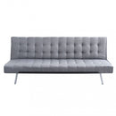 Divano Letto Barry 178x80x71 cm in Tessuto Grigio scuro-4