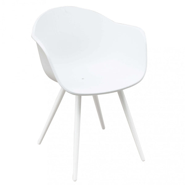 acquista Chaise Sestriere 61x61x80 h cm en Plastique Blanc