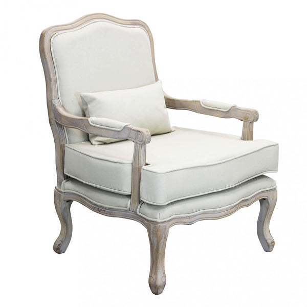 Fauteuil Christy en Tissu 64x72x92 h cm en Bois Beige acquista