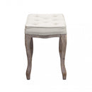 Sgabello Marly 50x36x47 h cm in Tessuto Beige-3