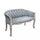 Canapé Coleman 107x61x70 h cm en Velours Gris