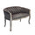 Canapé Coleman 107x61x70 h cm en Tortora Velvet