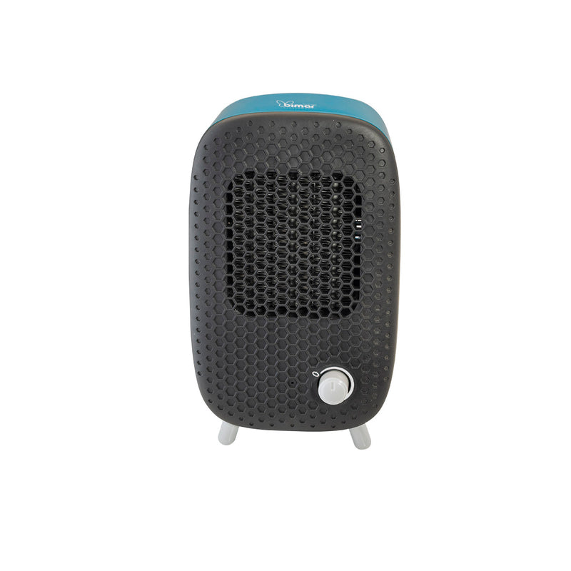 Termoventilatore Caldobagno 500W 11x20x10,5 cm con Resistenza Ceramica PTC Bimar HP135-2