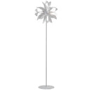 Lampada da terra Alluminio Bianca Silver Piantana Moderna G9 Ambiente I-BLOOM-PT-1