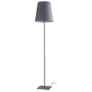 Lampada da Terra Paralume Tessuto Metallo Grigio Piantana Moderna E27 Ambiente I-ELVIS-PT GR-1