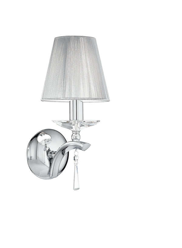 prezzo Applique Élégant Métal Cristal K9 abat-jour en tissu Lampe Classique E14 Environnement I-ORCHESTRE / AP1