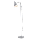 Piantana Metallo Bianco Orientabile Lampada da Terra Moderna E27 Ambiente I-PEOPLE-PT-1