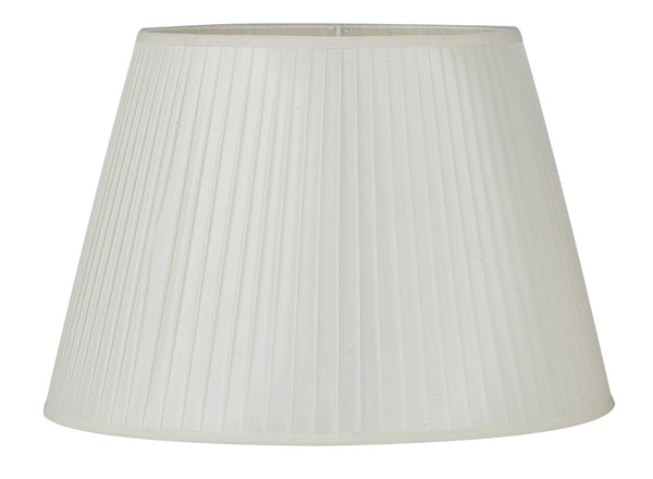 sconto Abat-jour Ortensia Tissu Blanc 43x28 ​​​​cm Environnement I-PRLMG-ORTENSIA