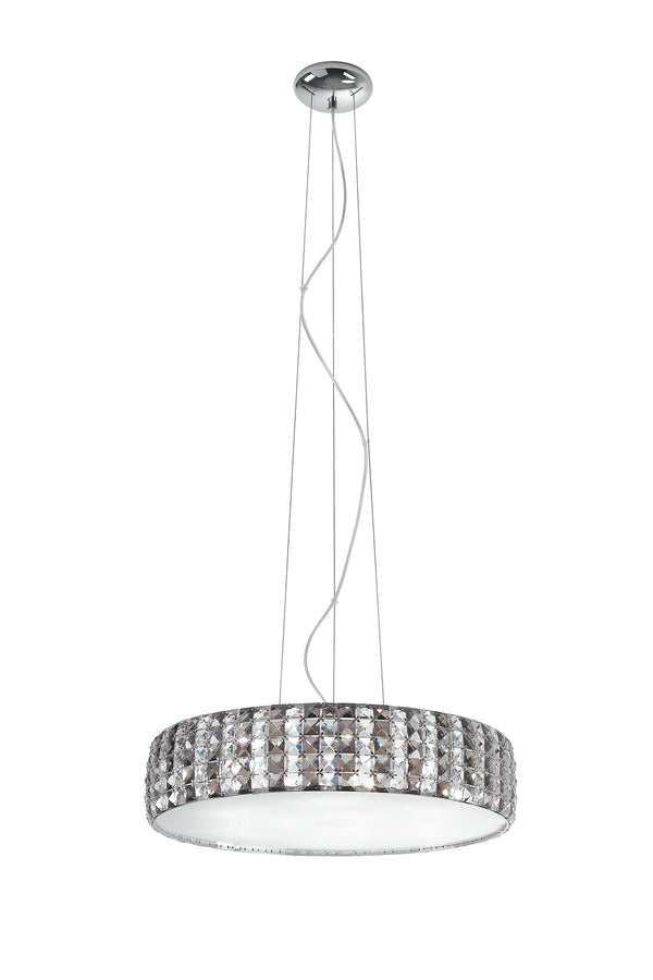 Lustre Suspension Circulaire Cristaux K9 Diffuseur Moderne G9 Environnement I-TANGO / S55 sconto