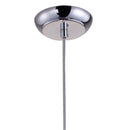 Lampadario Sospeso Ovale Gemme Acrilico Fumè Metallo Interno Moderno E27 Ambiente I-TURNER-S1 FUM-2