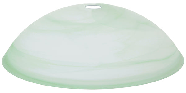 prezzo Suspension abat-jour en verre vert ombragé 45x12 cm F42 Ambiente I-VALABASTRO/S45