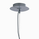 Lampadario a Sospensione Moderno Vetro Argento Interni E27 Ambiente I-VANITY/S40-2