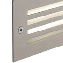 Segnapassi con Griglia Alluminio Nikel Faretto Calpestabile Led 6 watt Luce Naturale Intec INC-BOLT-GRILL-2