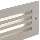 Segnapassi con Griglia Alluminio Nikel Faretto Calpestabile Led 6 watt Luce Naturale Intec INC-BOLT-GRILL-3