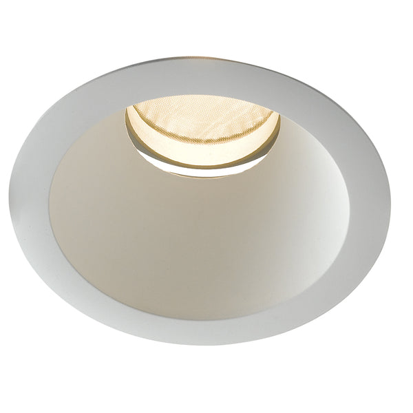 Spot Led Encastré Rond Blanc Plafond Bas 20 watts Lumière Chaude Intec INC-ELITE-1X20C acquista