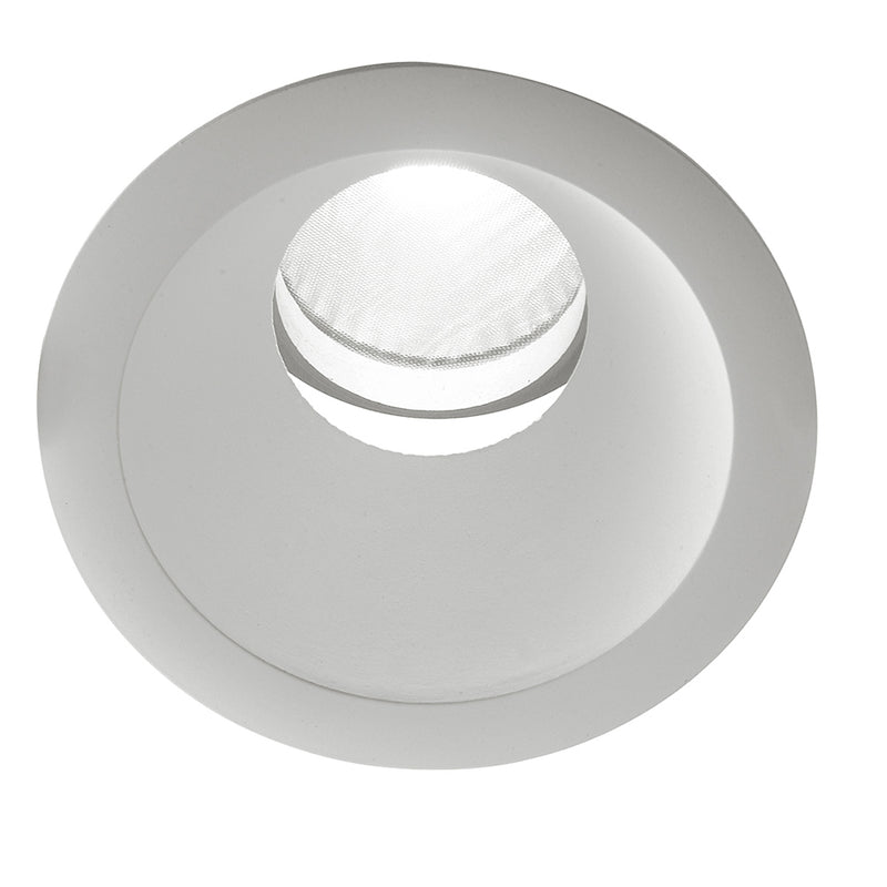 Faretto Bianco Tondo Incasso Controsoffittatura Led 20 watt Luce Naturale Intec INC-ELITE-1X20M-1