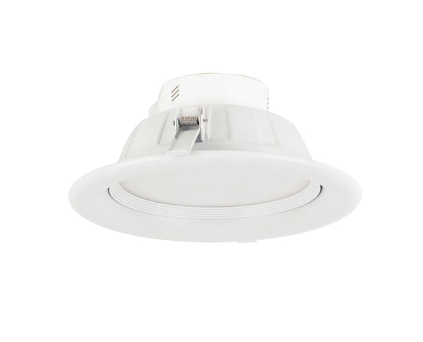 Spot Encastré Faux Plafond Rond Aluminium Blanc Led 8 Watt Lumière Naturelle Intec INC-EXIGE-8W prezzo