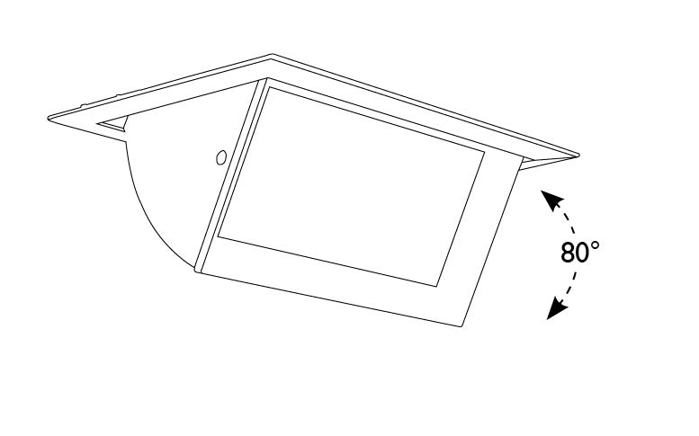 Faretto Incasso Squadrato Cartongesso Bianco Riflettore Silver Led 30 watt Luce Calda Intec INC-LYBRA-30-4