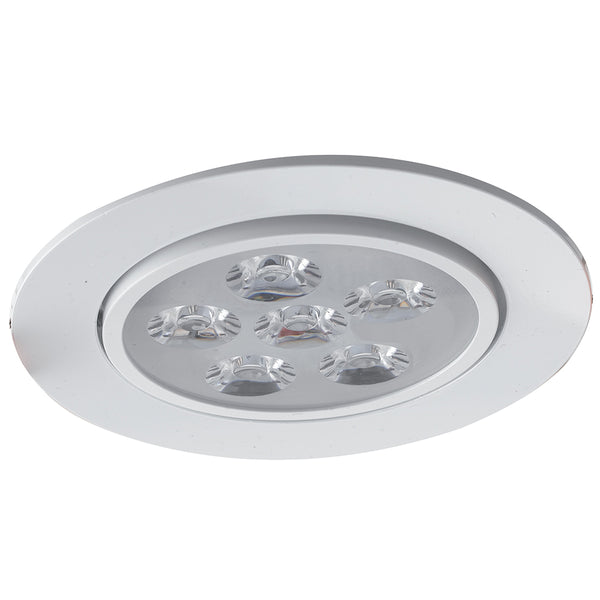 sconto Spot Encastré Réglable Aluminium Faux Plafond Led 12 watts Full Color RGB Light Intec INC-RAINBOW-M