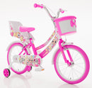 Bicicletta per Bambina 16" 2 Freni Magik-Bike Little Queen Rosa-1