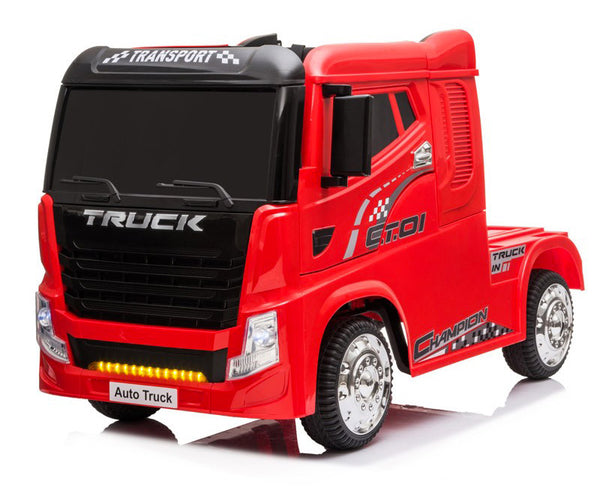 online Camion électrique pour enfants 12V Camion Rouge