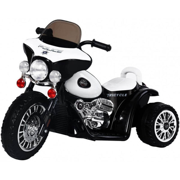 prezzo Mini moto électrique pour enfants 6V Police Black Police