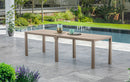 Tavolo Doppio da Giardino 295x90x74,5 cm in Resina Keter Kulie Double Cappuccino-2