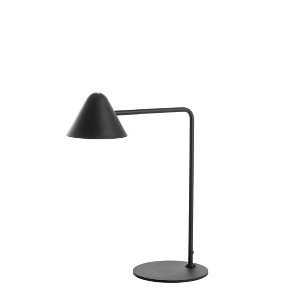 Lampada da Tavolo a LED 20x37,5xH48,5 cm in Metallo e Marmo Antares Nero acquista