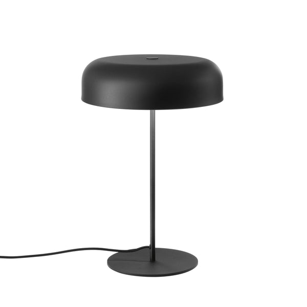 sconto Lampada da Tavolo da Tavolo 30x30x45 cm in Metallo Aura Nero Opaco