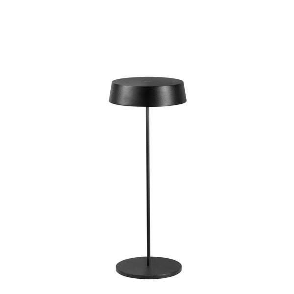 Lampada da Tavolo 12x12x29,5 cm in Metallo Antilia Nero sconto