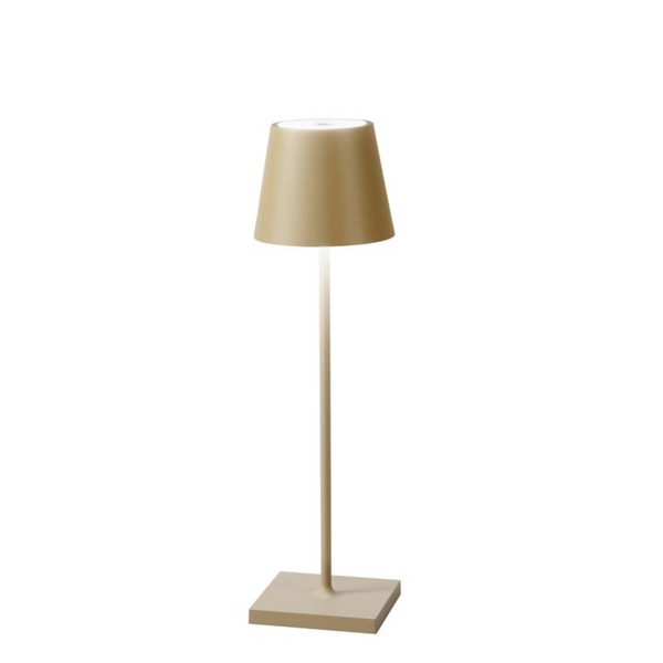 online Lampada da Tavolo 11x11x36 cm in Metallo Tumbler Oro