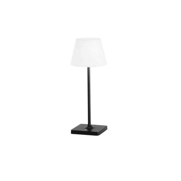 Lampada da Tavolo 15x15x39 cm in Metallo Pictor Nero sconto