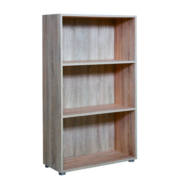 Libreria 3 Ripiani 70x29,8x119 cm in Truciolare Nobilitato Rovere Sonoma prezzo