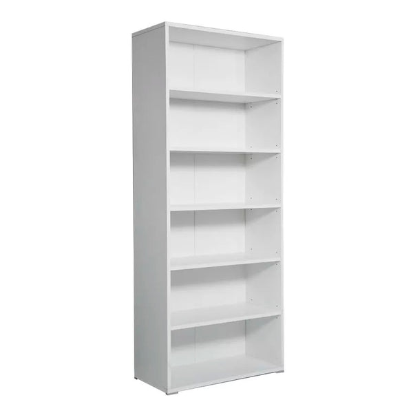 prezzo Libreria 6 Ripiani 72,3x34,1x177,1 cm in Truciolare Nobilitato Bianca