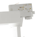 Binario Alluminio Pressofuso Bianco Faretto Led 10 watt Luce Calda Intec LED-EAGLE-W-10WC-3