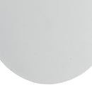 Applique Moderna Tonda Metallo Bianco Lampada da Parete Led 5,5 watt Luce Naturale Ambiente LED-ECLISSE/AP20-2