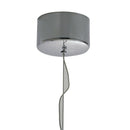 Sospensione Moderna Acrilico Finiture Cromo Interno Led 21,6 watt Luce Naturale Ambiente LED-HUAYRA-S56-2