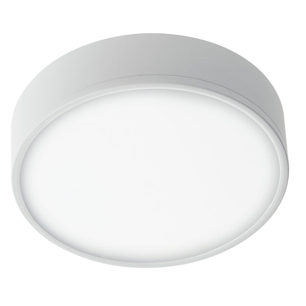 prezzo Plafonnier Rond en Aluminium Blanc Gaufré plaques de plâtre Led 36 watts Lumière Naturelle Intec LED-KLIO-R21