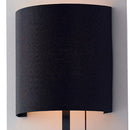 Applique Moderna Luce da Lettura Flessibile Metallo Bianco Paralume Nero Led 9 watt Luce Naturale Ambiente LED-POP-WB-2