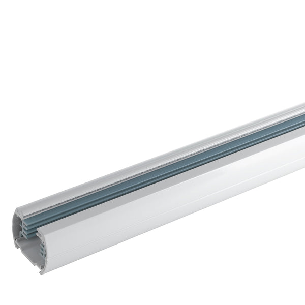 sconto Rail électrifié Triphasé Aluminium Blanc 3 m Intec LED-TRACK-3M