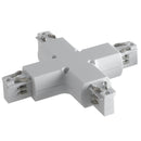 Connettore a Croce Bianco per Circuito Trifase Intec LED-TRACK-X-1