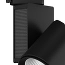 Faretto Binario Nero Alluminio Pressofuso Led 40 watt 4000 kelvin Intec LED-TRAIN-B-40WM-2