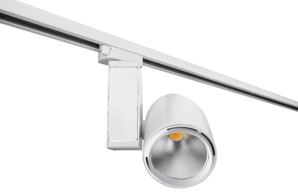 prezzo Spot sur rail en aluminium moulé sous pression blanc LED 40 watts lumière naturelle