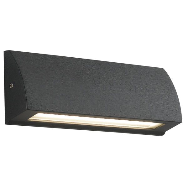 Projecteur de marqueur de marche mural en aluminium noir, Downlight LED, lumière naturelle de 6 watts prezzo