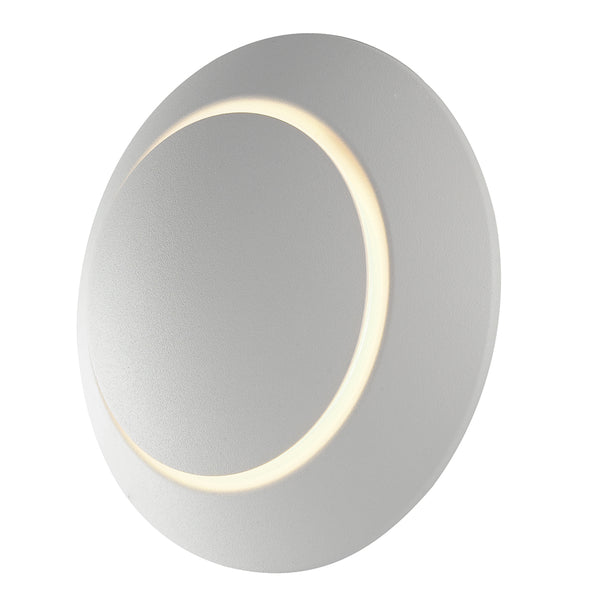 Diffuseur mobile en aluminium blanc à applique ronde LED moderne 4 watts 4000 K online