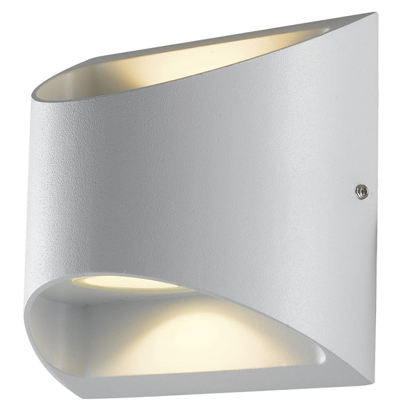 Applique moderne en aluminium blanc double émission de lumière LED lumière naturelle de 14 watts prezzo