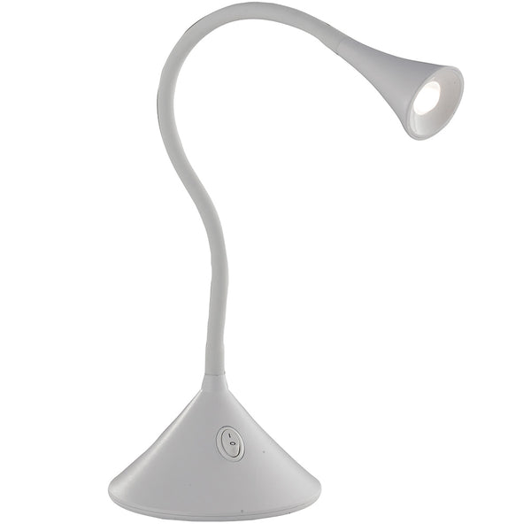 Lampe de bureau Applique Métal Blanc Silicone Lampe LED 3 watts Lumière Naturelle prezzo