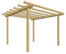 Pergola Autoportante 240x240 cm in Legno-1